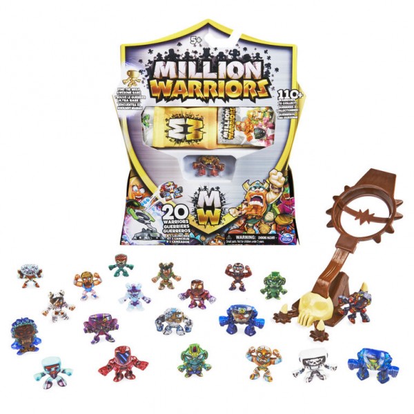 Million Warriors Starter Pack Fig Assorted - 6062314-T