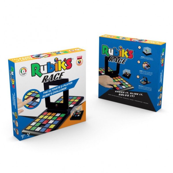 Rubik's Race Classic Fast-Paced Strategy Sequence Board Game - 6063980-T