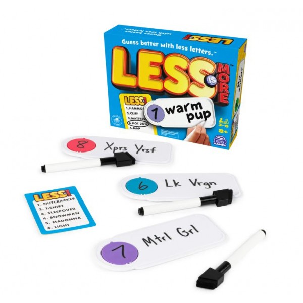 Spin Master Less is More Board Game - 6064352-T