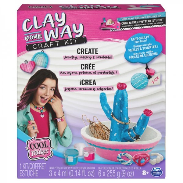 Cool Maker Pottery Clay Your Way Craft Kit - 6064731-T