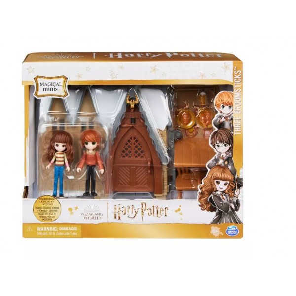WW Magical Mini Three Broomsticks Playset - Ron & Hermione - 6064869-T