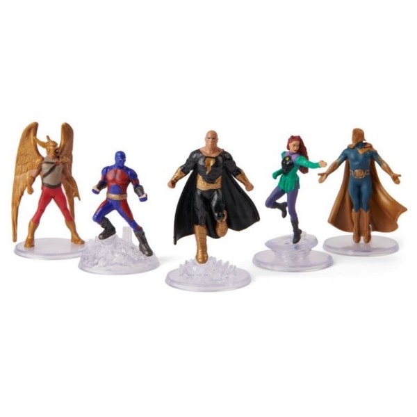DC Comics Black Adam Justice Society 2" Mini Figure Set - 5pack - 6064872-T
