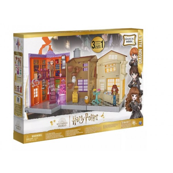 WW Magical Mini Diagon Alley Playset - Hermione & Fred - 6064933-T