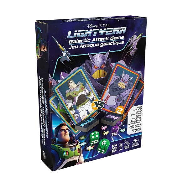 Disney Pixar Lightyear Galactic Attack Card Game - 6065194-T