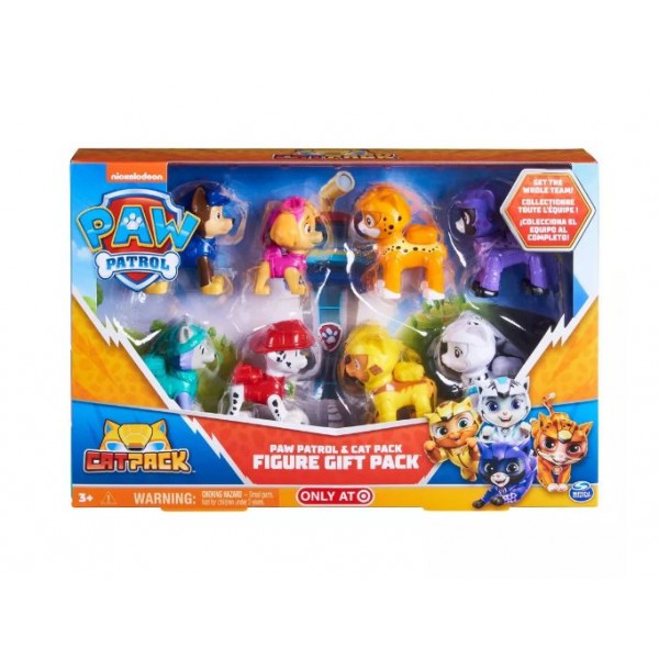 PAW Patrol Cat Pack Figure Gift Pack - 6066044-T