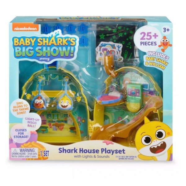 Baby Shark's Big Show! Shark House Playset - 61408-T