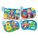 My First Puzzle Sets  4-In-A-Box Puzzles - ABC  - 631492-T