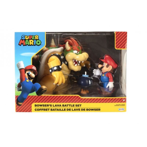 Nintendo Mario vs. Bowser Diorama Set - 64512-T