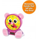 The Learning Journey Telly Jr. Teaching Time Clock, Pink - 798621-T