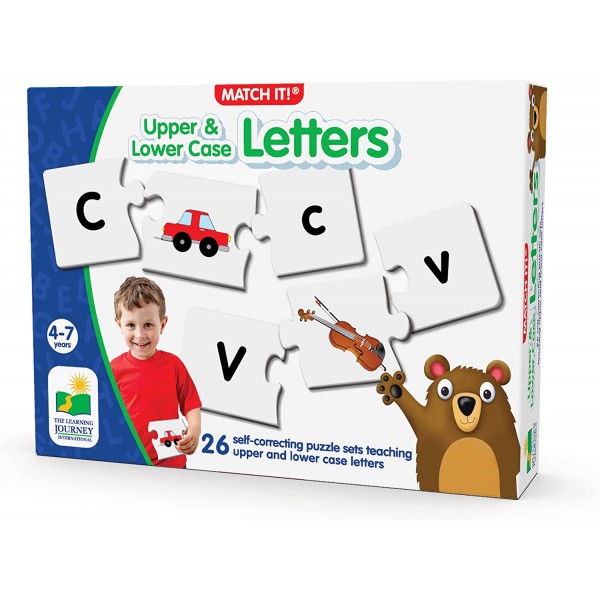 The Learning Journey Match It! - Upper & Lower Case Letters - 866047-T