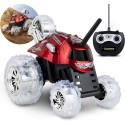 Sharper Image Toy Rc Monster Spinning Car Red
