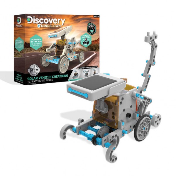 Discovery Mindblown Toy Solar Vehicle Construction Set 197pcs - 1423012551.04-T