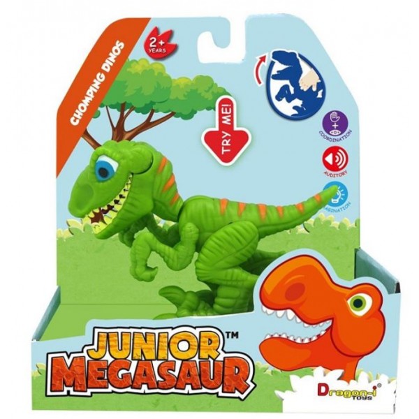 Megasaur Junior Chomping Dinos 3 Assorted, 1 Piece - 16916-T