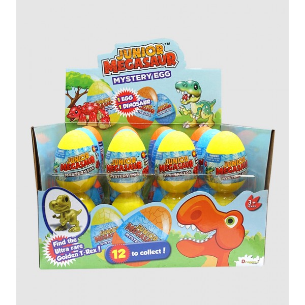 Junior Megasaur Mystery Eggs - 12 To Collect, Assorted 1 Piece - 16921-T