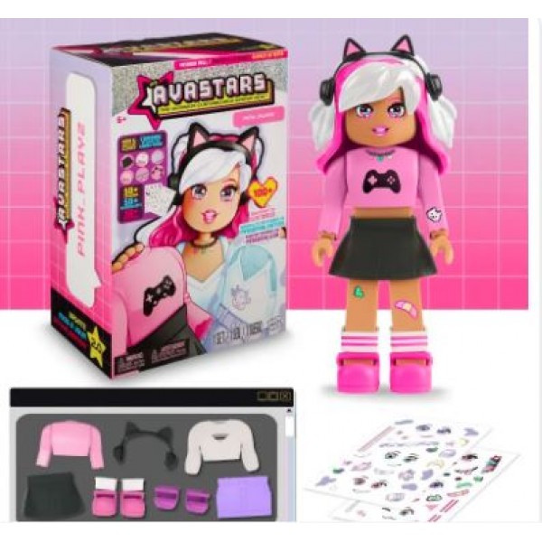 Avastars Core Doll 2.0 - Pink Playz - 2603-T