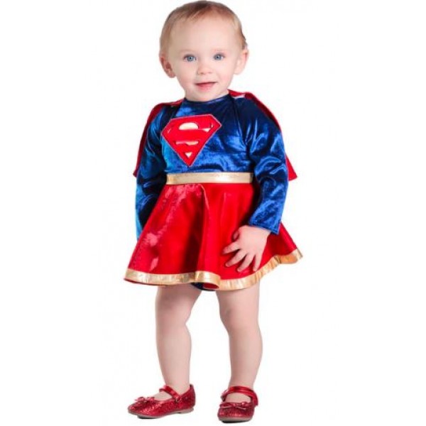 Newborn Super Girl Costume for  Toddler - 300688