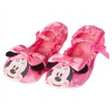 Disney Minnie Mouse Pink Ballet Pumps with Bow - 30071