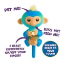 WowWee Fingerlings 2.0 Monkey - Blue Leo - 3115-T