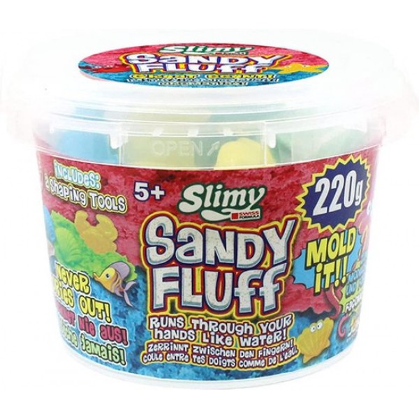 Slimy Sandy Fluff Bucket 220Gm - 33845-T