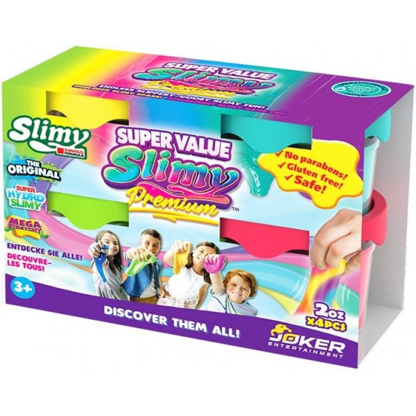 Slimy Super Value Premium 4 Packs - 36008-T