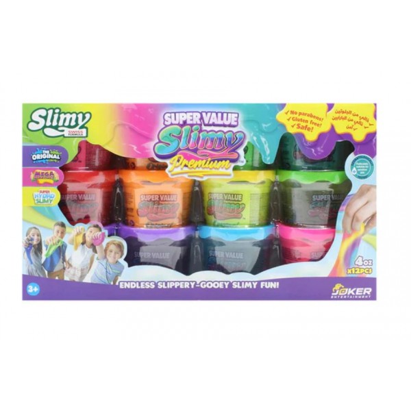 Slimy-Super Value Premium 12 Packs - 36011-T