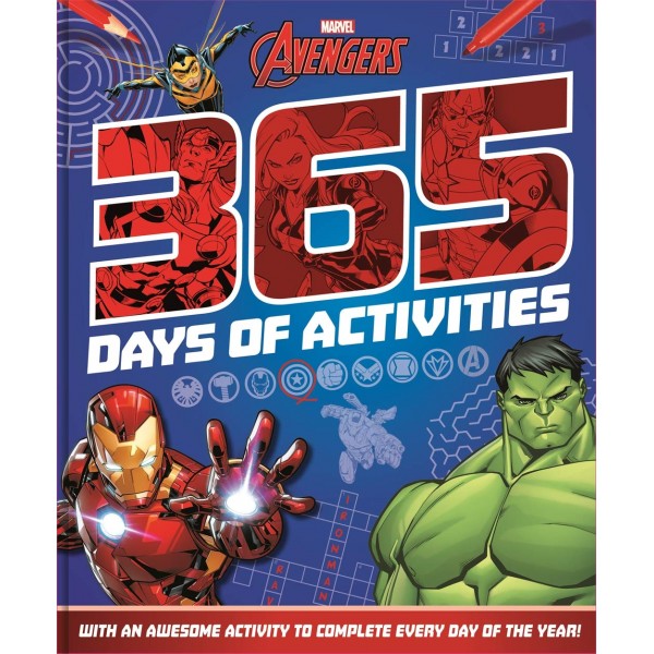 Marvel Avengers 365 Days of Activities Paperback - 36293-T