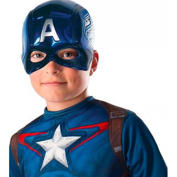 Marvel Captain America Metallic Mask - 39217