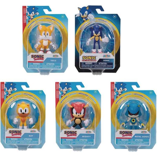 Sonic The Hedgehog 2.5-Inch Basic Figure, Assorted 1 Piece - 41437-T
