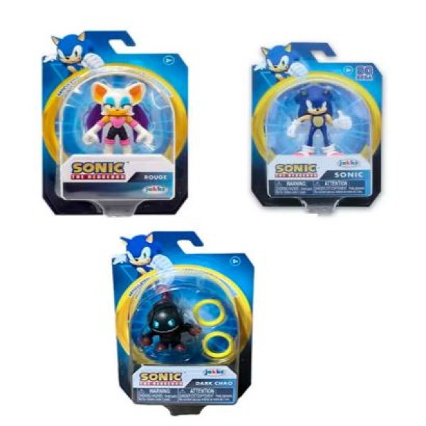 Sonic The Hedgehog 2.5-Inch Basic Figure, Assorted 1 Piece - 41568-T