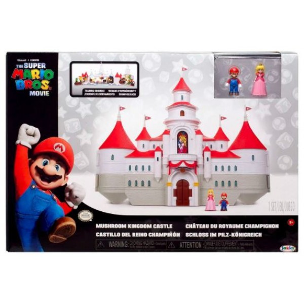 Super Mario Bros. The Movie Mushroom Kingdom Castle Playset - 41715-T