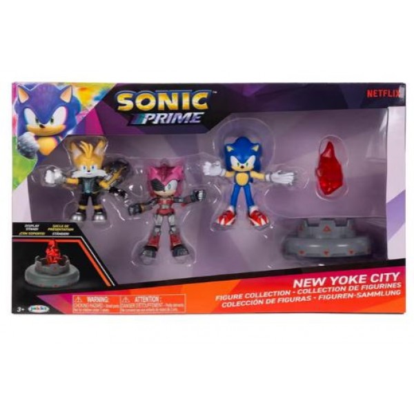 Sonic Prime New York City Figures Set - 41910-T