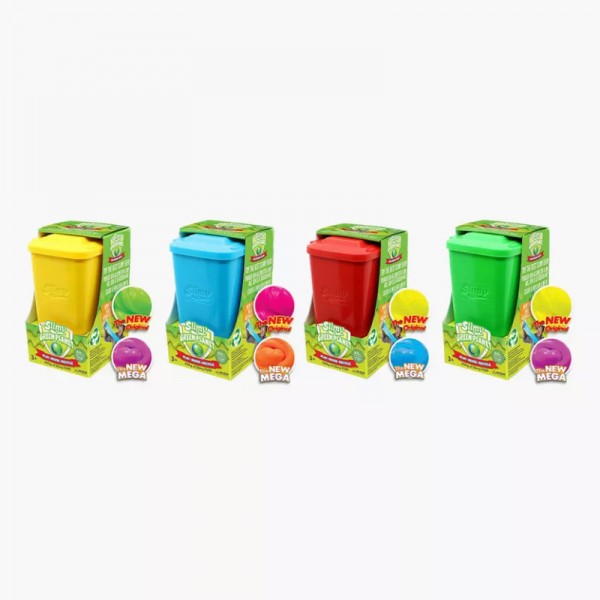 Slimy Small Recycle Bin 500Ml 5 Color Assortment, 1Piece - 46021-Y