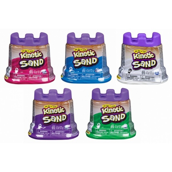 Kinetic Sand: Single Container Mini Castle, Assorted 1 Piece - 6059169-T