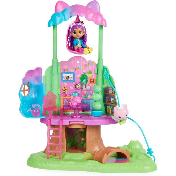 Gabby’s Dollhouse Kitty Fairy Garden Teahouse - 6061583-T