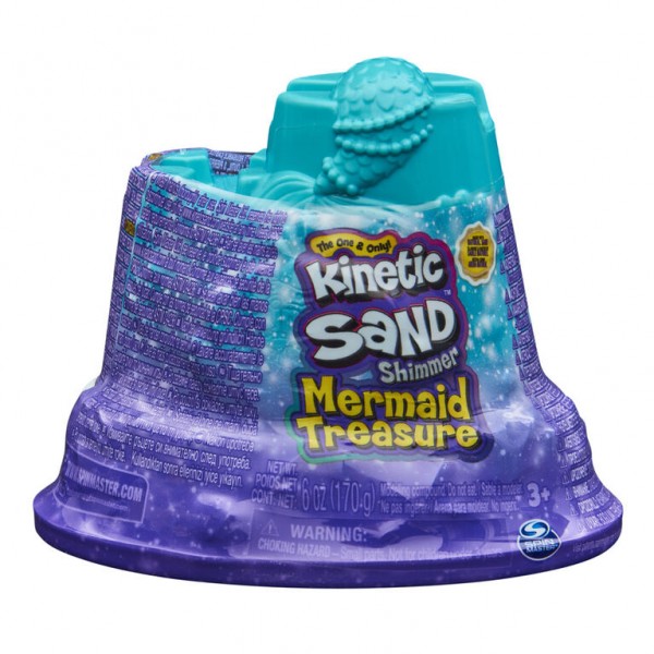 Kinetic Sand Mermaid Container - 6064334-T