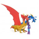 Dragons The Nine Realms Jun + Wu & Wei Action Figure Set - 6064916-T