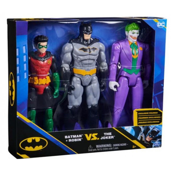 DC Batman 12-Inch Action Figure 3-Pack - 6064967-T