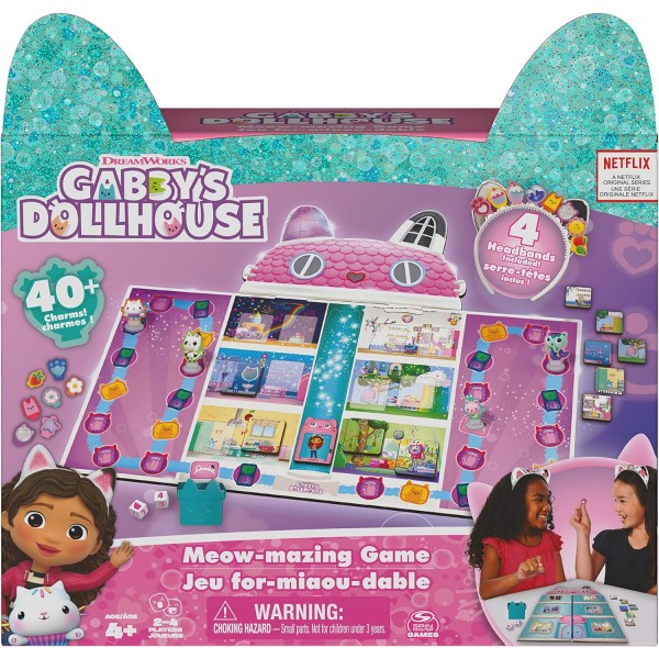Gabby's Dollhouse Meow Amazing Board Game - 6065769-T