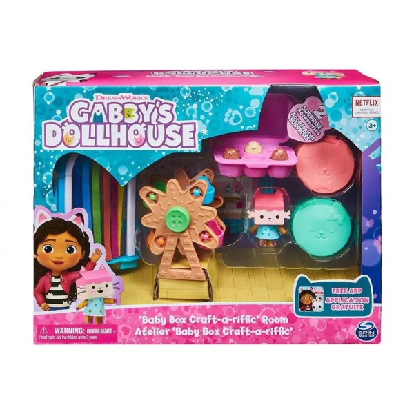 Gabby's Dollhouse Deluxe Room Set - 6067359-T