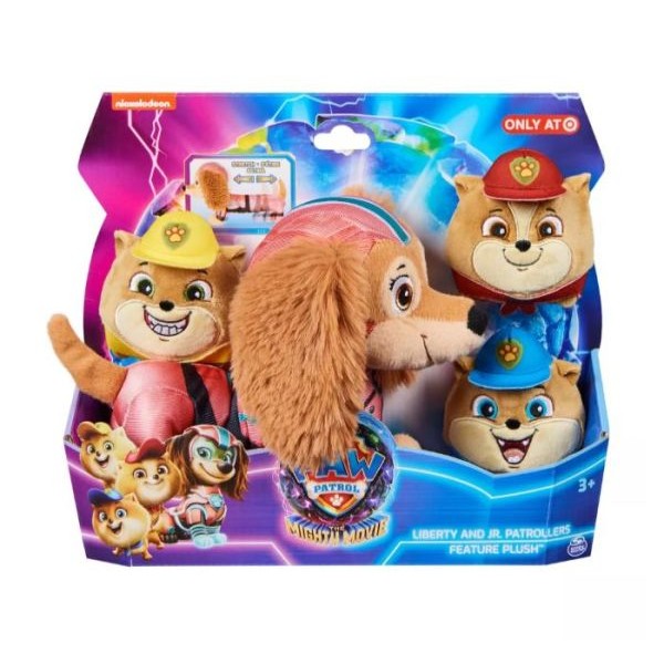 Paw Patrol Movie2 Plush Liberty & Jr. Pat - 6067860-T