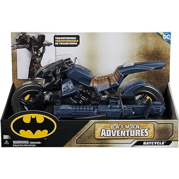 DC Batman Adv Batcycle & Accessories (12" Scale) - 6067956-T