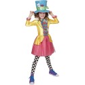 Mad Hatter Fancy Dress for Girls, Medium (7-8Yrs) - 620650-L