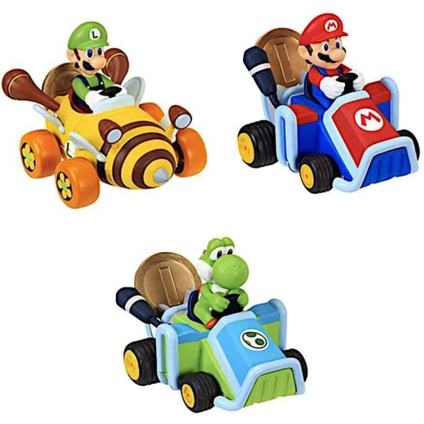 Nintendo Super Mario Coin Racers Assorted 3, 1 Piece - 69278-T