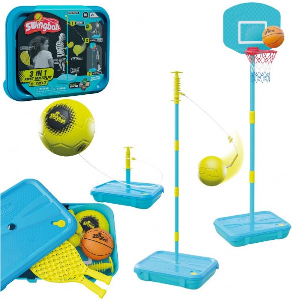 Mookie Swingball - 3 In 1 First Multiplay - 7302-T