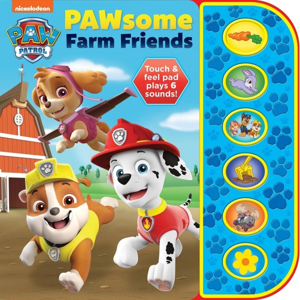 TSP PAW Patrol: PAWsome Farm Friends Sound Book - 7869100-T