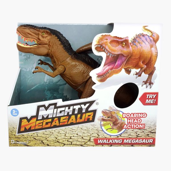 Mighty Megasaur Battery Operated Walking Dinosaur - 80072-T