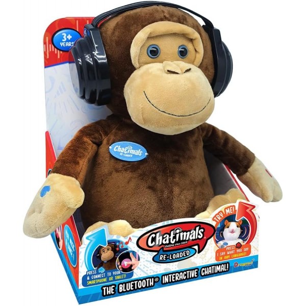 Chatimals- Monkey Bluetooth & Talk Back Animation - 80639-T