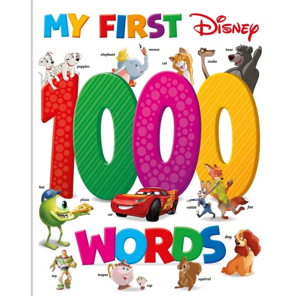 My First Disney 1000 Words Picture book - 81078-T