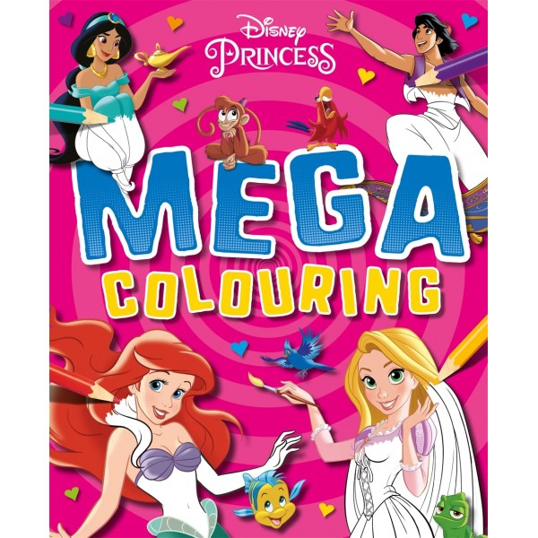 Disney Princess: Mega Coloring Book - 82655-T
