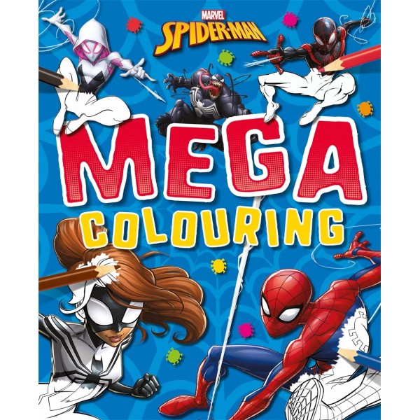 Marvel Spider-Man: Mega Colouring Book - 82662-T